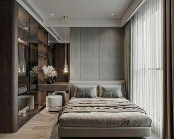 Thiết kế nội thất phòng ngủ trẻ trung cho gia đình chị Lan ở Huế